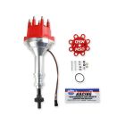 MSD Distributor With Steel Gear Billet Aluminum With Red Cap 351C/351M/400/429/460
