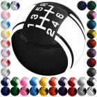Shift Knob 2-1/8" Rally II With Shift Pattern 6-Speed Mustang 1983-2004
