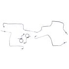 Classic Tube Brake Line Kit Front Standard Drum 1970 Mustang