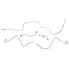 Classic Tube Brake Line Kit Front Power Drum 1970 Mustang
