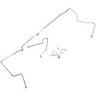 Classic Tube Brake Line Kit Front SVO 1984 Mustang