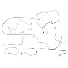 Classic Tube Brake Line Kit Complete Power Drum Mustang 1970