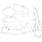 Classic Tube Brake Line Kit Complete Stainless Steel With ABS Cobra Mustang 1994-1995