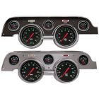 Classic Instruments Hot Rod Series 5-Gauge Kit W/ Instrument Bezel Mustang 1967-1968