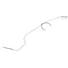 Classic Tube Fuel Line Tank To Pump Stainless Steel Mustang V6/V8 1977-1978