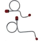 Classic Tube Brake Master Cylinder To Distribution Block Fluid Line Stainless Steel Pair For Manual Drum Mustang 1968-1969
