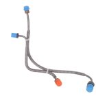 Classic Tube Brake Master Cylinder To Distribution Block Fluid Line Original Steel Pair For Power Disc Boss 429 1970 Mustang