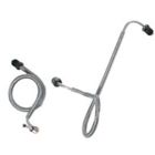 Classic Tube Brake Master Cylinder To Distribution Block Fluid Line Original Steel Pair For Power Drum Mustang 1971-1973