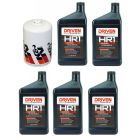 Driven Racing Oil Change Kit HR-1 High Zinc Conventional 15W-50 W/K&N Oil Filter Ford Mustang 1965-1973