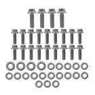 ARP Oil Pan Bolt Kit Polished Stainless Steel Hex Head With Reinforcements 260 / 289 / 302 / 351W / 351C