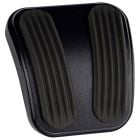 Lokar Emergency Brake Pedal Pad Billet Midnight Series Black Bronco 1966-1977