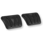 Lokar E-Brake Pedal Pad Set Black Finish Chevrolet C10 1967-1972