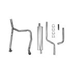 Single Exhaust Kit 2" With Y-Pipe 289/ 302 Bronco 1966-1977