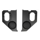 Custom Autosound Kick Panel Black With 6-1/2" Kenwood Speakers Pair Chevrolet C10 1960-1966