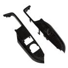 Trufiber LG240 Power Window Switch Cover Pair Fastback Mustang 15-26 Carbon Fiber