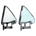 Quarter Window Assembly With Glass Driver Side Coupe Mustang 1965-1966