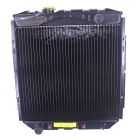 CJ Classics Radiator MaxCore 3-Row Copper/ Brass 17" Mustang 6 Cylinder 144/ 170/ 200 1965-1966