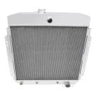 Radiator 4-Row Aluminum For Chevrolet V8 Engine F-100/F-250/F-350 1957-1960