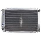 Radiator 4-Row Aluminum Polished Mustang 1979-1993
