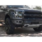 Fog Light Bezel And Mounting Kit With Baja Designs LED Squadron Pro Driving/Combo Lights F-150 Raptor 2017-2020