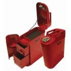 Rampage Trail Can Utility Tool Box Red