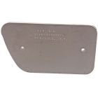 Rear Side Reflector Mounting Pad Driver Side Bronco 1968-1969