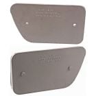Body Side Reflector Mounting Pad Pair F-100 1968-1969