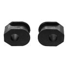 Sway Bar Insulator Front Rubber 11/16" Pair Mustang 1965-1973