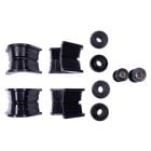 Prothane Front Suspension Bushing Kit Polyurethane Black With 2 Degree Offset C-Bushings Bronco 1966-1979