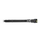 CJ Classics Seat Belt Retractable Deluxe Concours Black Mustang All 1968-1969/ Convertible 1970