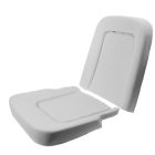 Seat Foam With Listing Wires Standard Mustang 1965-1966