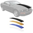 Graphic Express Lemans Stripe Kit 12-Piece 10" Low Wing Convertible Mustang 2005-2009