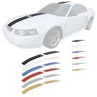 Graphic Express LeMans Tapered Stripe Kit Mustang V6/ GT Coupe 99-04 w/o Raised Hood Scoop