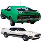 Decal Stripe Kit Mach 1 Black 1973 Mustang