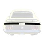 Decal Trunk Stripe Kit Black 1970 Mustang