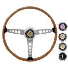 Scott Drake Corso Feroce CS500 15" Steering Wheel Kit Mustang 65-67 w/ Horn Button