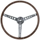 Woodgrain Steering Wheel Kit Mustang 1965-1966