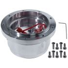 Scott Drake Steering Wheel Adapter Billet 9-Bolt Mustang 1965-1966