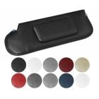 TMI Sun Visor Vinyl With Mirror Pair Convertible Mustang 1987-1993