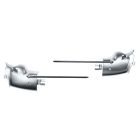 CJ Classics Sun Visor Bracket Pair Mustang Convertible 1969-1970