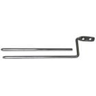Scott Drake Sun Visor Rod Stainless Steel Set Bronco 1966-1977