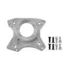 California Pony Cars T5 Bellhousing Adapter Plate Mustang 6-Cylinder With 6 Bolt Bellhousing 1965-1967
