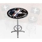 Cafe Table Ford Mustang Tri-Bar Running Horse