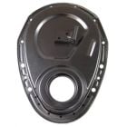 CJ Classic Trucks Timing Chain Cover With Small Pointer OEM-Style Stamped Steel Unpainted Small Block Chevrolet