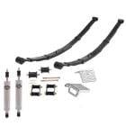Total Control Products Leaf Spring Suspension Kit Stage 1 With Fixed Valve Shocks And Mid-Eye 4-1/2 Leaf Springs Mustang 1965-1973