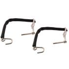 Tailgate Chain And Bracket Rubber Covered Stainless Steel Pair F-100/F-250 57-79