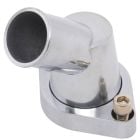 CJ Classic Trucks Thermostat Housing Aluminum Polished 45 Degree Swivel Small Block/Big Block Chevy Engine