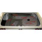 Trunk Mat Kit Plaid Mustang Fastback 1967-1968