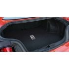 Lloyd Mats Trunk Mat Carpeted Black With Silver Shelby GT350 Badge Logo Without Shaker Subwoofer Mustang 2015-2023