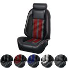TMI Upholstery Sport R500 Series Seat With Seat Foam Lo-Back Black Mustang 1999-2004